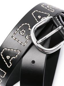 MARANT Leren riem - Zwart