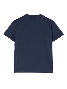 dondupkids DONDUP KIDS Katoenen T-shirt met logoprint - Blauw