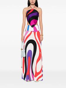 PUCCI Maxi-rok met print - Wit