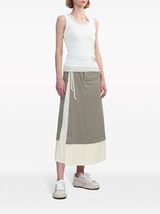 maisonmiharayasuhiro Maison MIHARA YASUHIRO Gelaagde plooirok - Beige