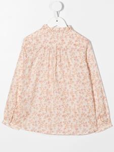 Bonpoint Shirt met bloemenprint - Beige