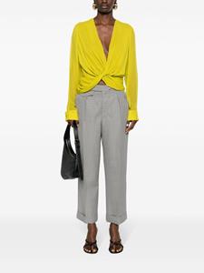 Victoria Beckham High waist pantalon - Grijs