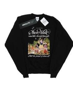Disney Dames/Dames Sneeuwwitje en de zeven dwergen Sweatshirt L zwart
