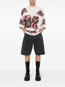 1017alyx9sm 1017 ALYX 9SM Denim shorts - Zwart