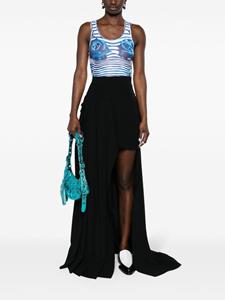 viviennewestwood Vivienne Westwood Asymmetrische maxi-rok - Zwart