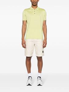 c.p.company C.P. Company Jersey poloshirt met logoband - Groen