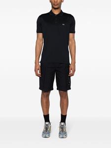 c.p.company C.P. Company Jersey poloshirt met logoband - Blauw