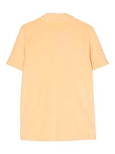 Altea Poloshirt met badstof afwerking - Oranje