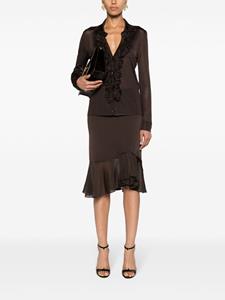 tomford TOM FORD Asymmetrische rok - Bruin
