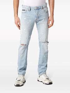 philippplein Philipp Plein Super straight jeans - Blauw