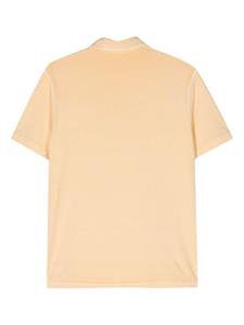 ASPESI Button-up poloshirt - Geel