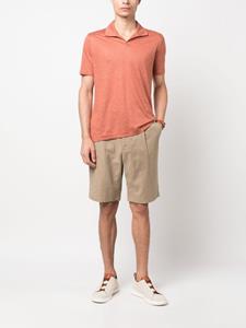 Cruciani Linnen poloshirt - Oranje
