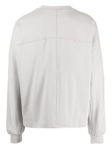 Off Duty Sweater met geborduurd logo - Grijs