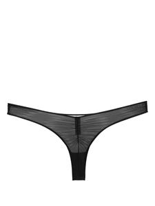 maisonclose Maison Close Semi-doorzichtige string - Zwart