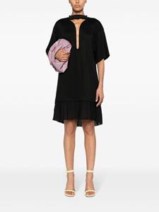 victoriabeckham Victoria Beckham T-shirtjurk - Zwart