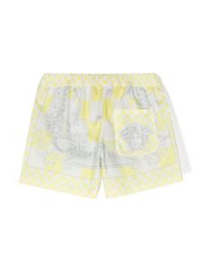 versacekids Versace Kids Shorts met Medusa-print - Geel