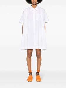 Manuel Ritz Mini-jurk van popeline - Wit