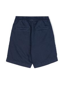 Brunello Cucinelli Kids drawstring-fastening shorts - Blauw