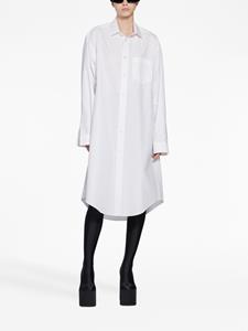 Balenciaga Katoenen blousejurk - Wit
