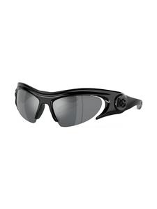 dolce&gabbanaeyewear Dolce & Gabbana Eyewear Zonnebril met piloten montuur - Zwart