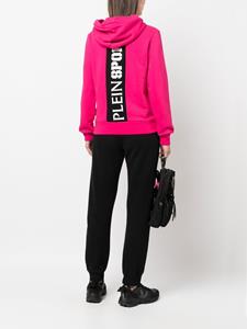 pleinsport Plein Sport Hoodie met logoprint - Roze