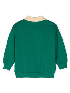 Mini Rodini Tennis organic cotton sweatshirt - Groen