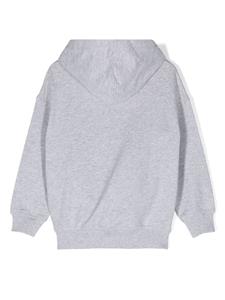 moschinokids Moschino Kids Hoodie met teddybeerprint - Grijs