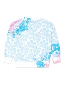 msgmkids MSGM Kids Sweater met bloemenprint - Wit