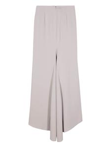 Elisabetta Franchi Gedrapeerde maxi-rok - Beige