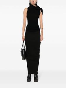 rickowens Rick Owens Rok met franje - Zwart