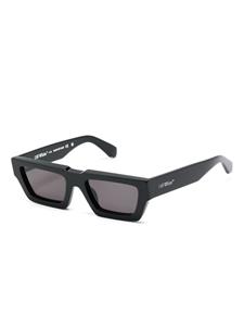 off-whiteeyewear Off-White Eyewear Manchester zonnebril met rechthoekig montuur - Zwart