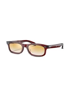 oliverpeoples Oliver Peoples Zonnebril met rechthoekig montuur - Paars