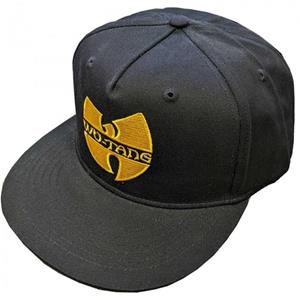Wu-Tang Clan Unisex volwassen logo snapback pet One Size geel/zwart