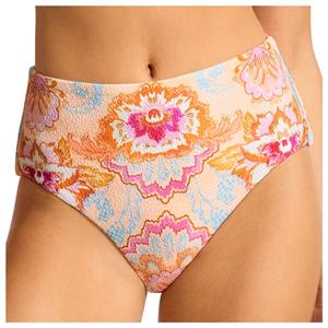 Seafolly - Women's Spring Festival High Waisted Pant - Bikinibroekje, blauw