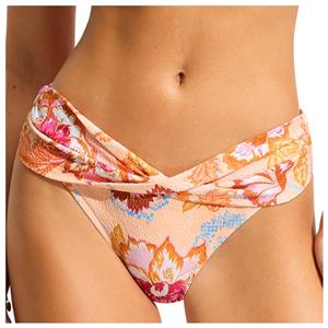 Seafolly - Spring Festival Twist Band Mini Hipster Pant - Bikinibroekje, blauw