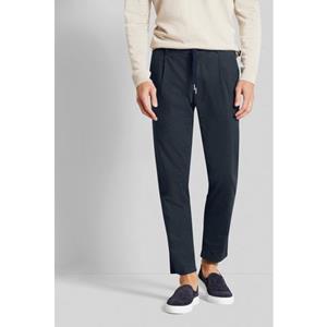 bugatti Bundfaltenhose mit konischer Passform