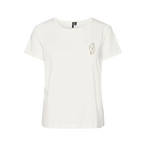 Vero moda T-shirt met korte mouwen, tekst op de borst