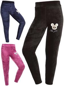 Kmisso Nicki Thermobroek-legging Mouse voor meisjes 104 zwart