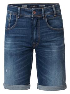 Petrol Industries - Heren Blizzard Denim Short Serenity - Blauw