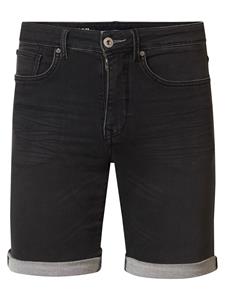 Petrol Industries Jackson jogg denim short slim fit black denim
