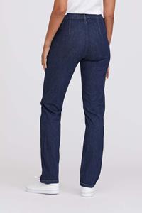 LAURIE Damen vegan Hose Regular Kelly Medium Length Dark Blue Denim