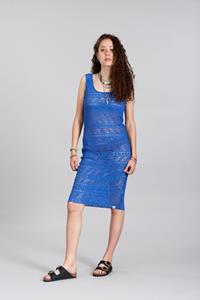 KOMODO Damen vegan Kleid Lago Sapphire Blue