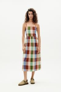 Thinking MU Damen vegan Kleid Paola Multicolor