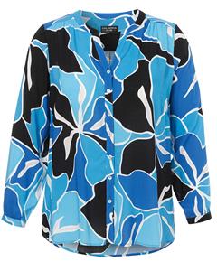 VIA APPIA DUE Klassische Bluse mit floralem Allover-Print