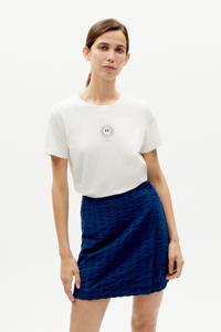 Thinking MU Damen vegan Rock Milena Seersucker Blau