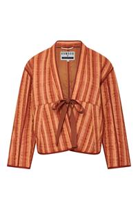 KOMODO Damen vegan Jacke Webart Orange