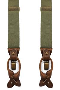 Sir Redman Luxe Bretels Essential Leger Groen -