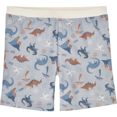 Playshoes UV-beschermingsbad shorts Dino allover blauw