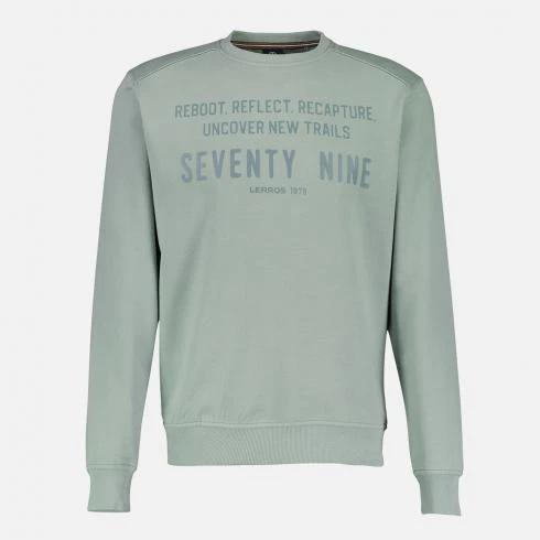Lerros French-terry crewneck sweatshirt