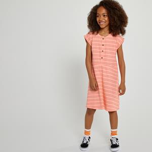 LA REDOUTE COLLECTIONS Gestreepte jurk met korte mouwen, in jersey